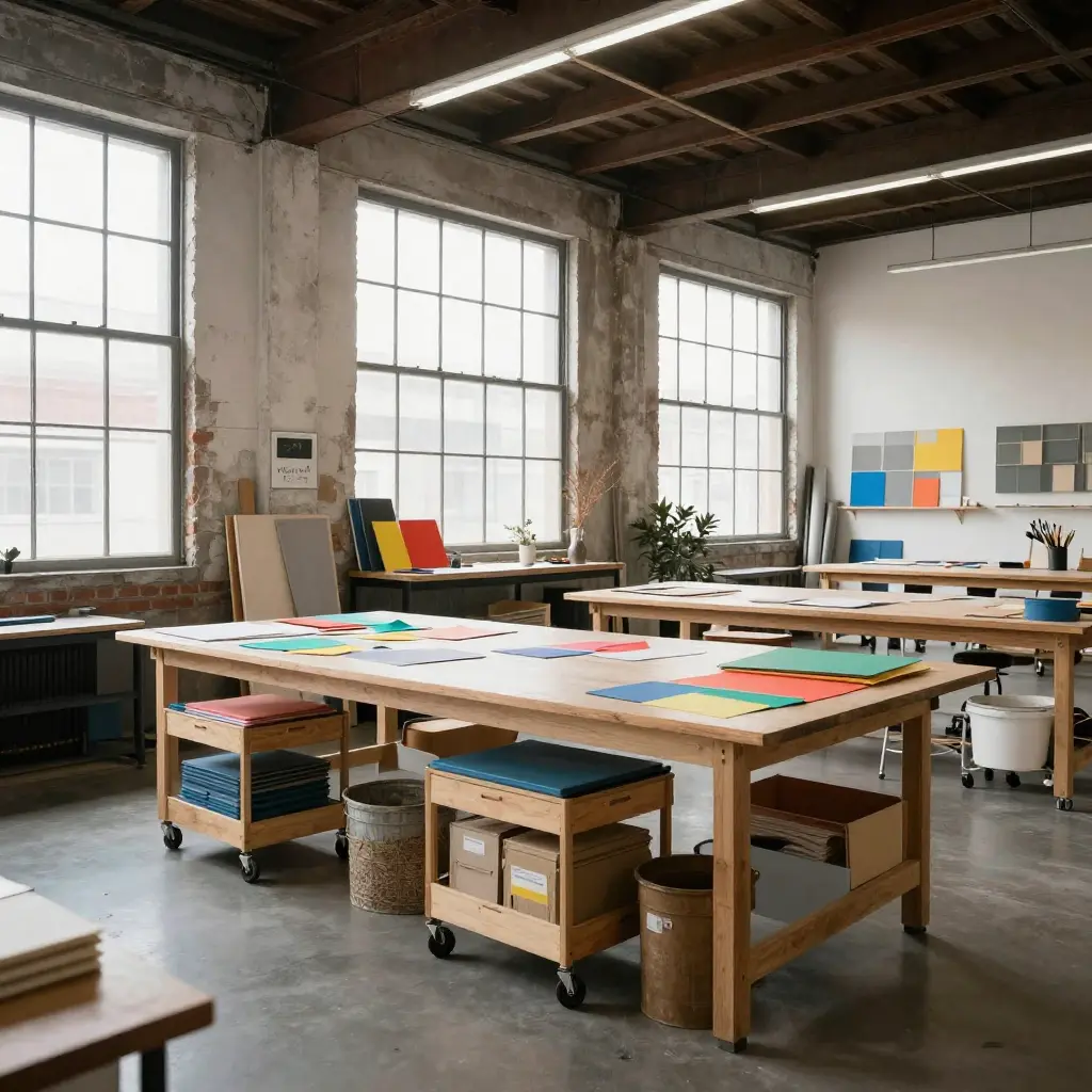 Our creative workshop studio space